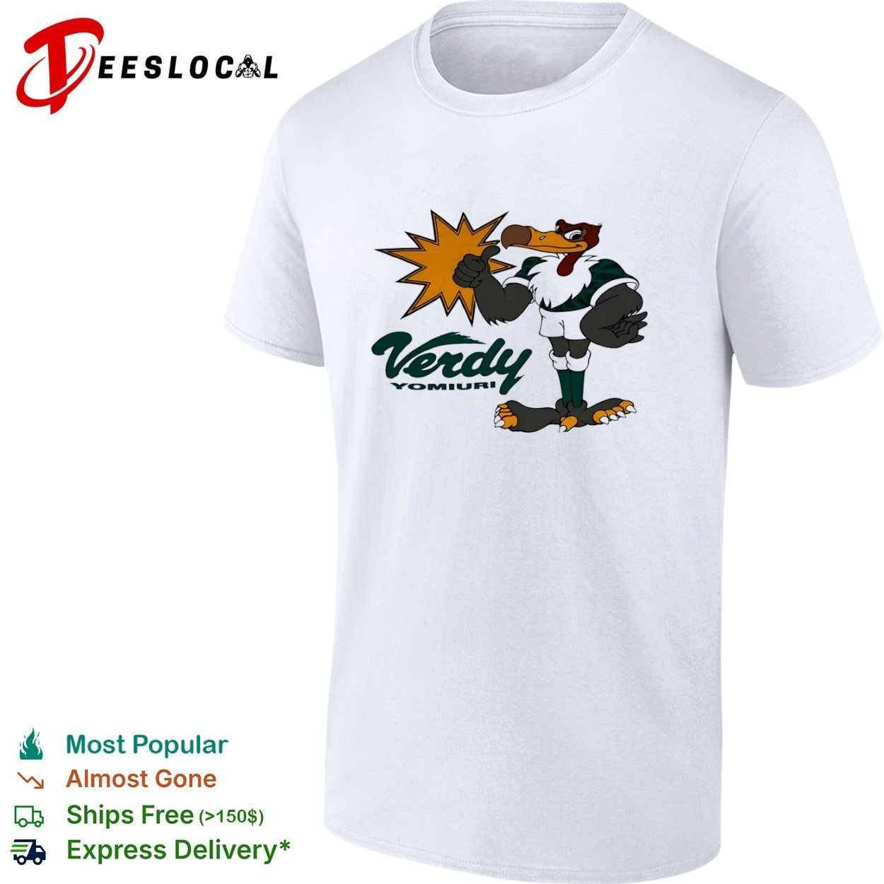 Verdy Yomiuri Nippon Football Club 1992 Shirt