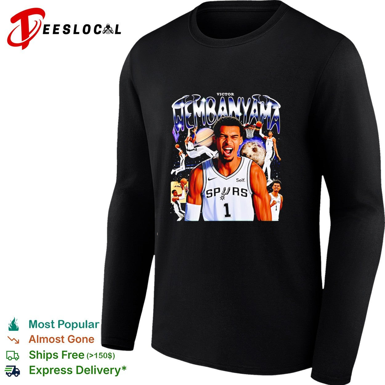 Victor Wembanyama San Antonio Spurs Alien Vintage Bootleg Graphic Finals 2026 shirt