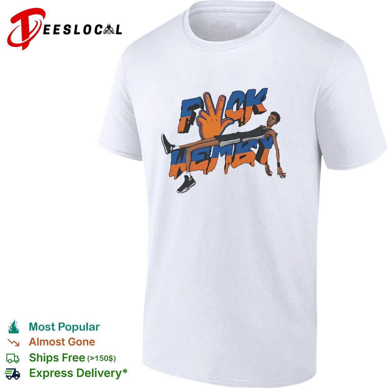 Victor Wembanyama San Antonio Spurs NBA FVCK WEMBY shirt