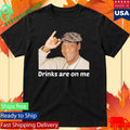Viet Hands Bill Cosby Drinks Are On Me Shirt