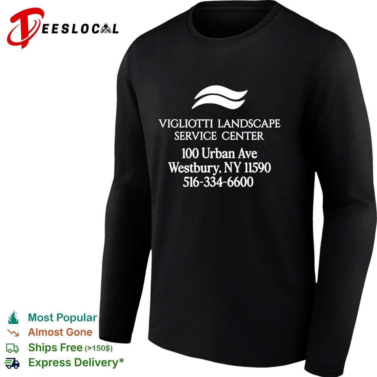 Vigliotti Landscape Service Center Promo shirt