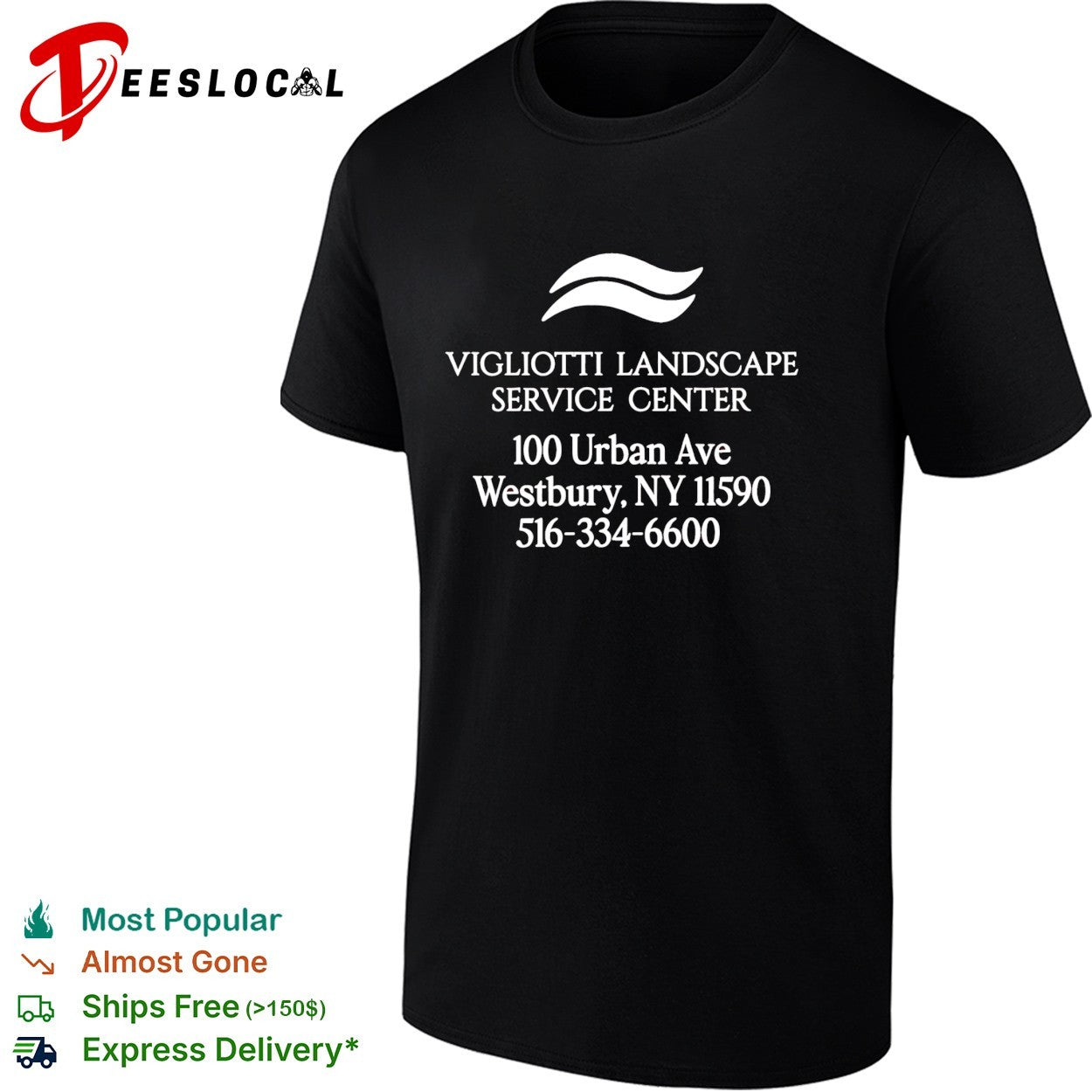 Vigliotti Landscape Service Center Promo shirt