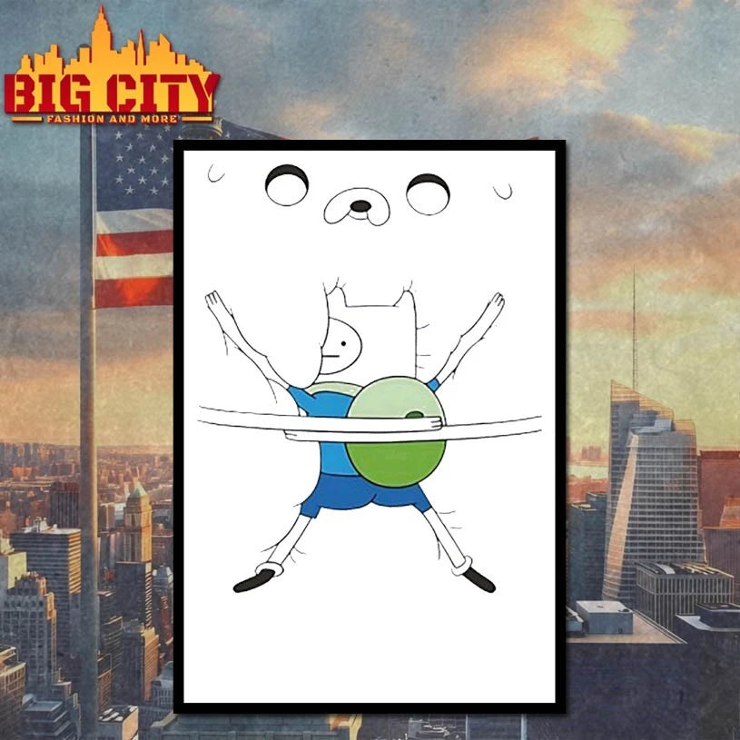 Vijay Finn Và Jake Adventure Time shirt