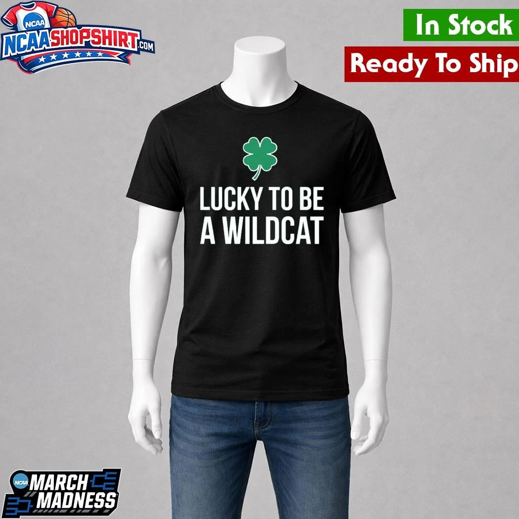 Villanova Baseball Lucky To Be A Wildcat St. Patrick’s Shirt