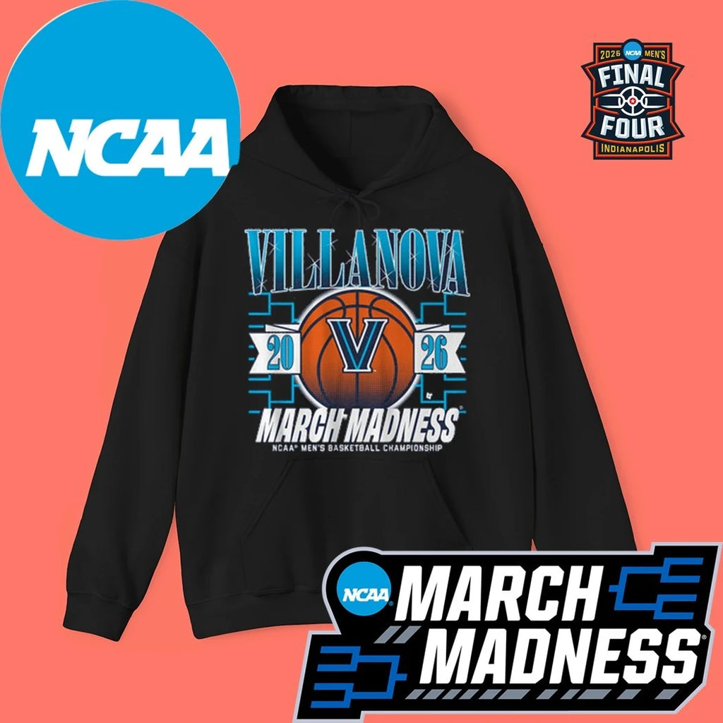 Villanova Wildcats MBB 2026 NCAA Women’s Basketball Championship March Madness Logo Shirt