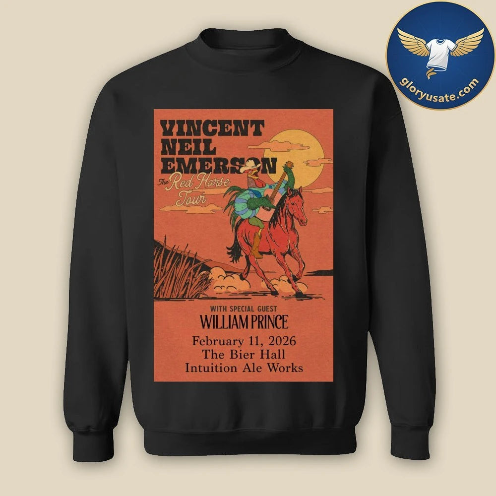 Vincent Neil Emerson With Bier Hall Jacksonville, FL 02.11.2026 Poster Shirt