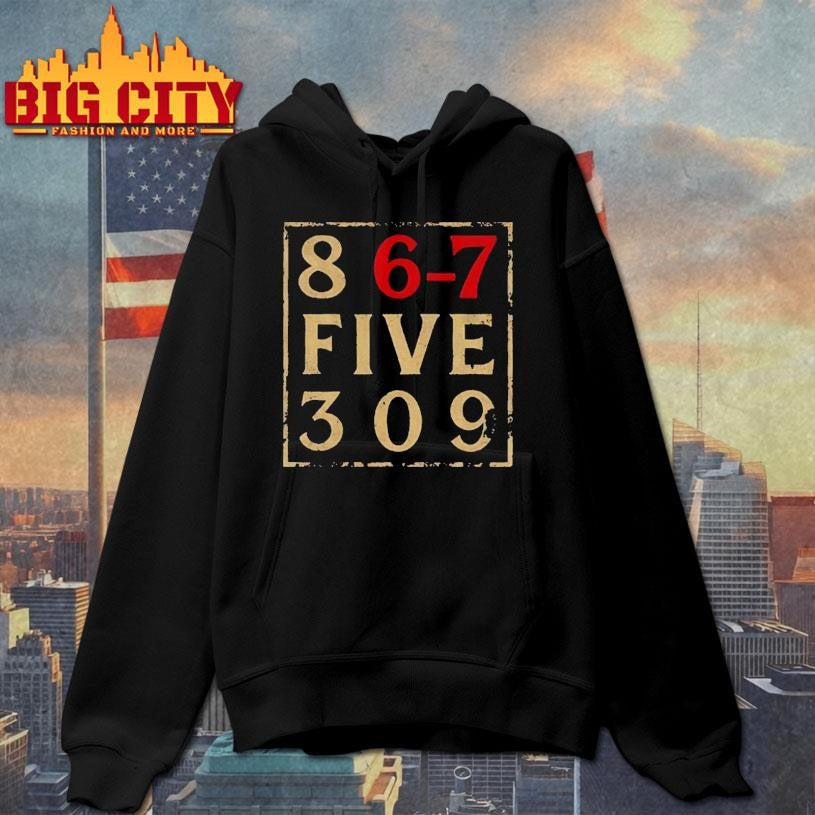 Vintage Eighties 867 Five 309 Funny 6 7 Meme Shirt