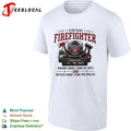 Vintage Firefighter Knows More than he Says and Notices More than you Realize shirt
