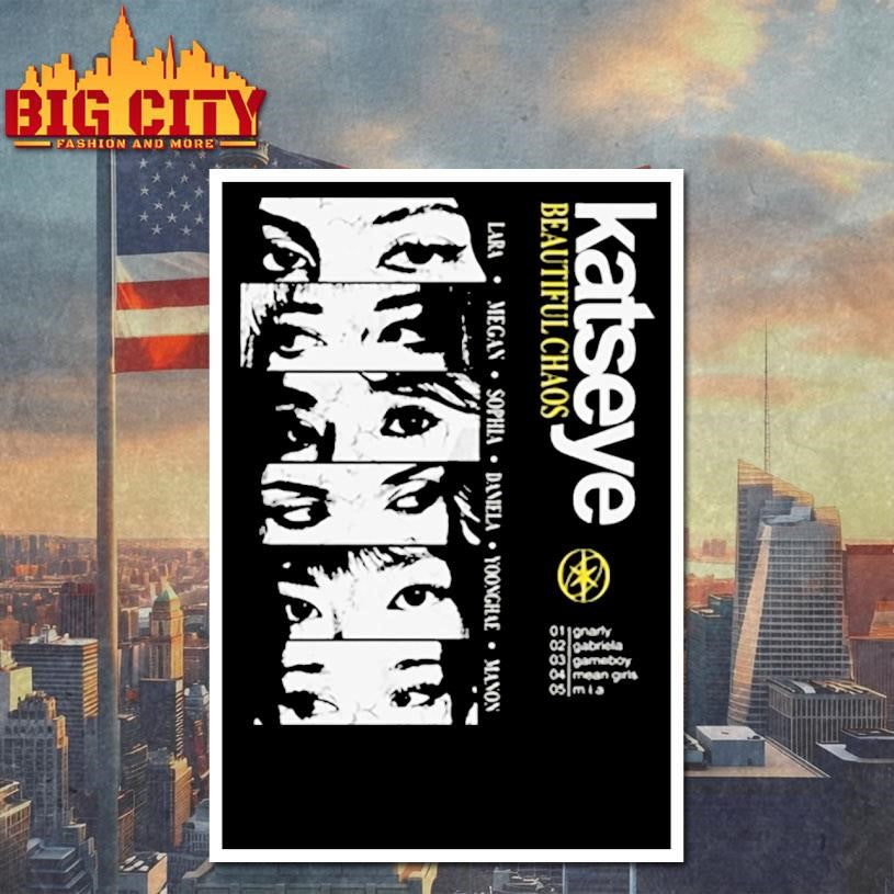 Vintage Kpop Katseye Beautiful Chaos Shirt