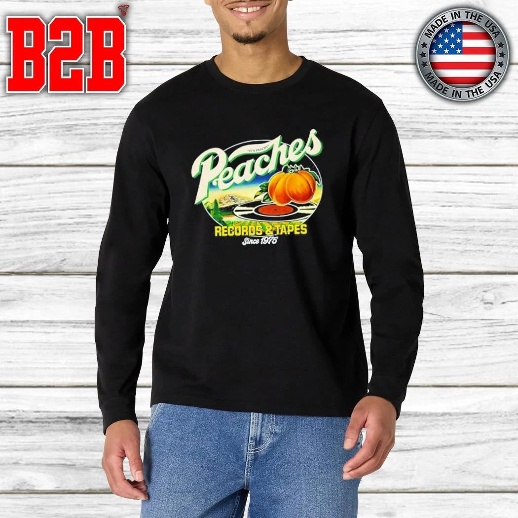 Vintage Peaches Records Since 1975 Shirt