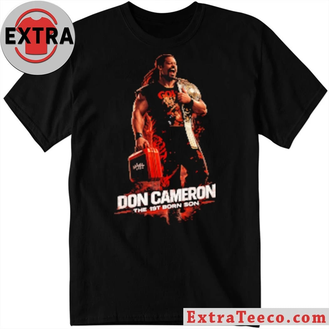 Vintage Style Don Cameron First Born Son Shirt