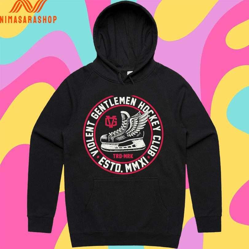 Violent Gentlemen Hockey Club Estd Mmxi Trd Mrk Logo Shirts