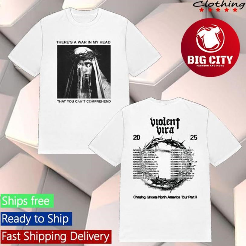 Violent Vira Fall 2025 Tour Two Sided Shirt