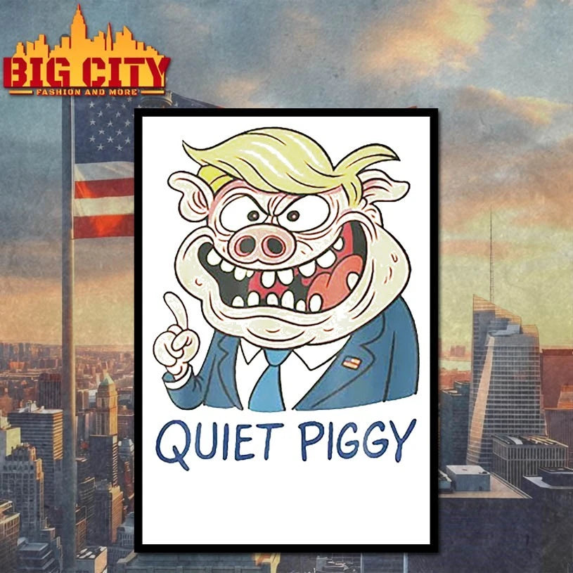 Viral Quiet Piggy Humor Politics shirt
