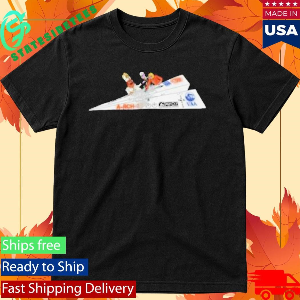 Virgil Abloh Archive Cj X Arch Paper Plane Shirt