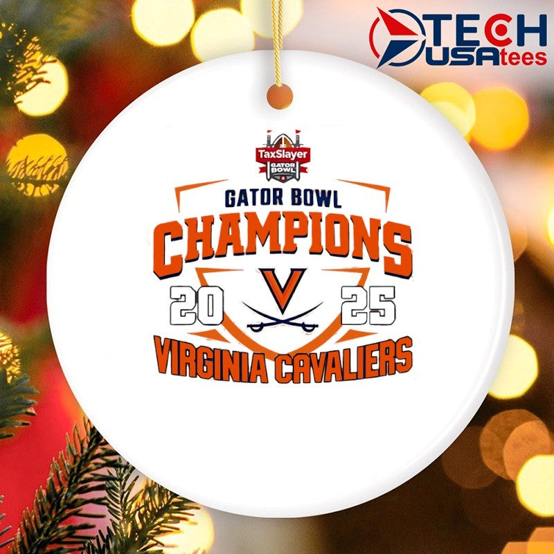 Virginia Cavaliers 2025 NCAA Gator Bowl Champions shirt