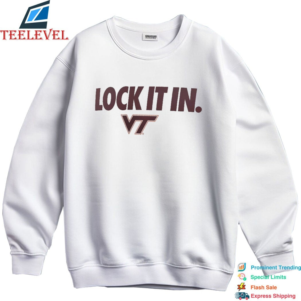 Virginia Tech Hokies Lock It In T-Shirt