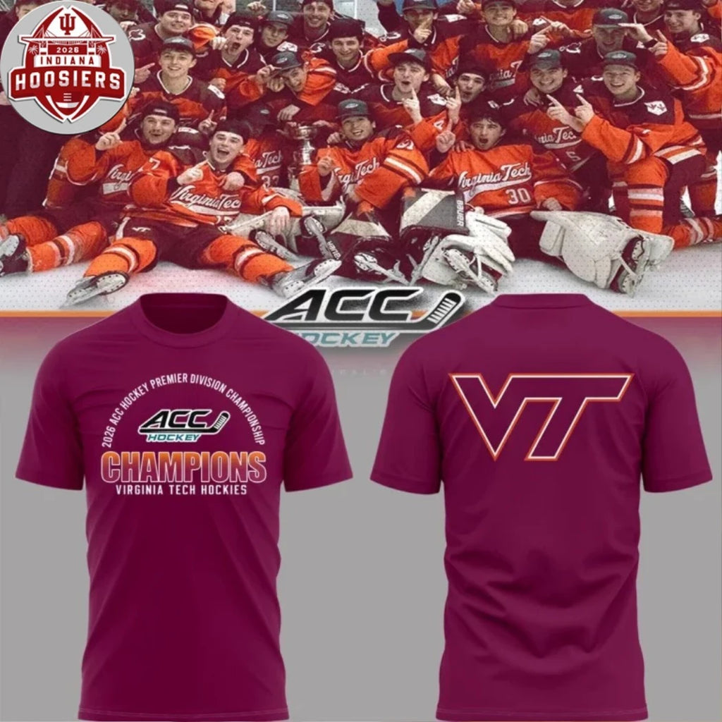 Virginia Tech Hokies Premier Admiral Cup Champions Edition For Fan T-Shirt