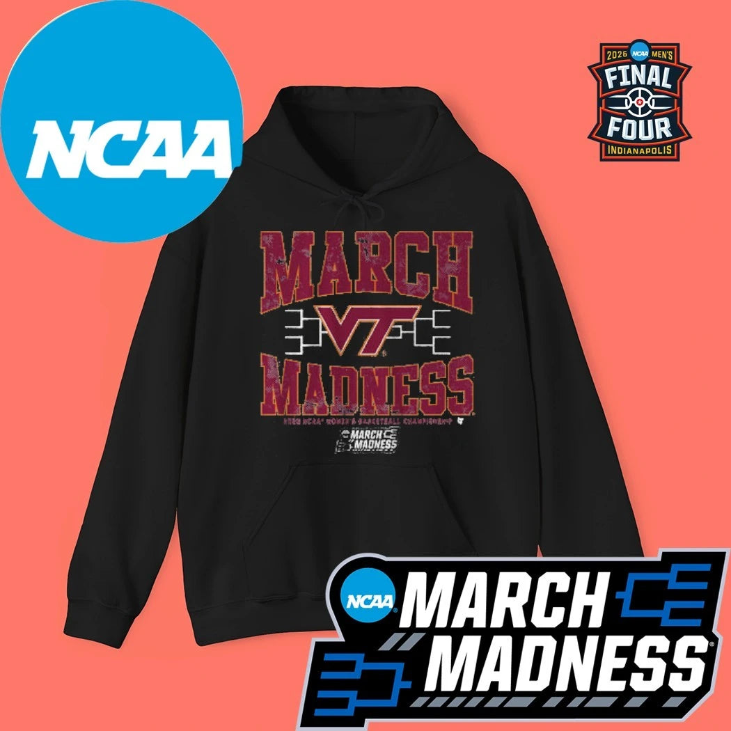 Virginia Tech Hokies WBB 2026 NCAA Women’s Basketball Championship March Madness Logo Shirt