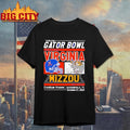 Virginia vs Missouri Tigers 2025 Gator Bowl helmets Shirt
