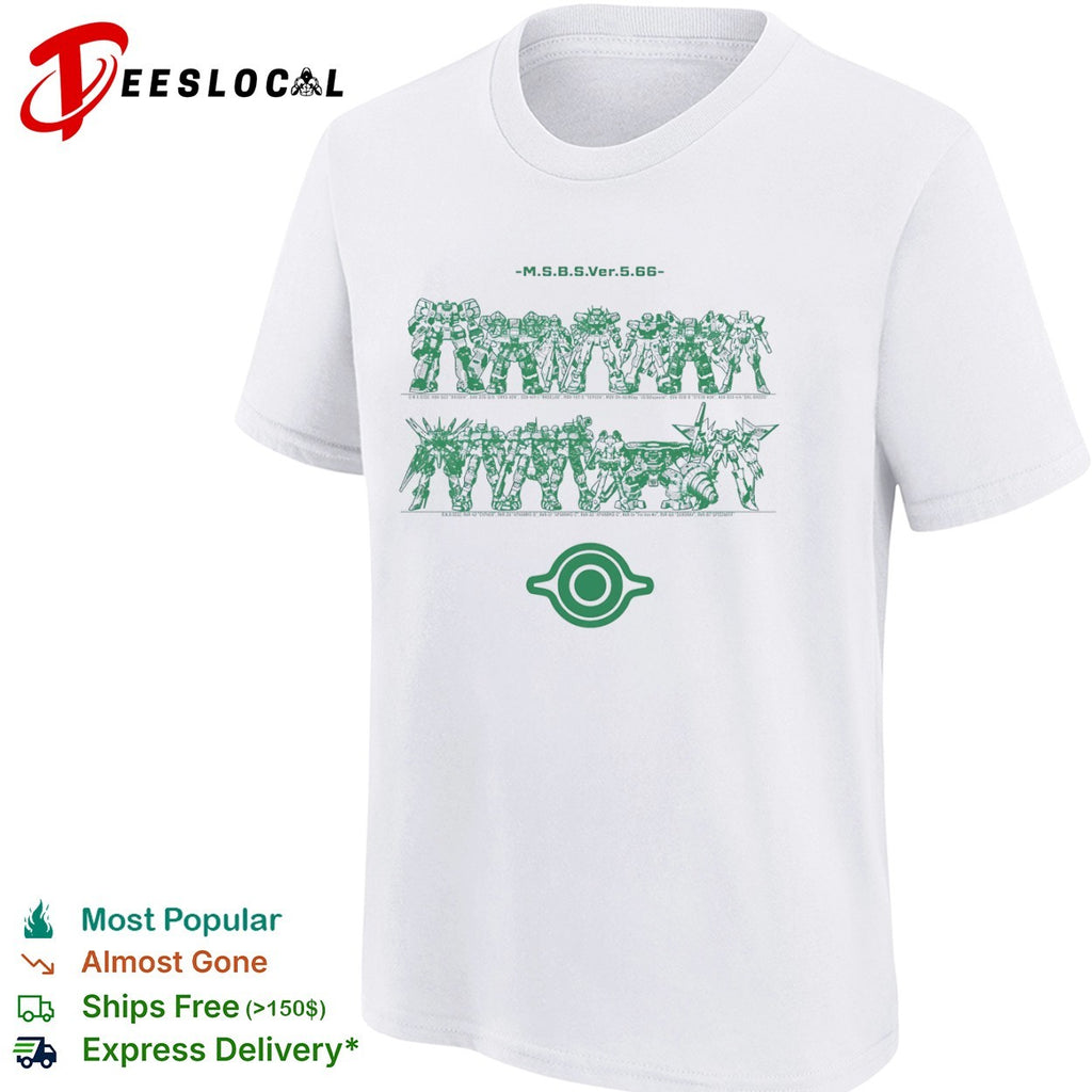 Virtual On MSBS robot collection gaming shirt