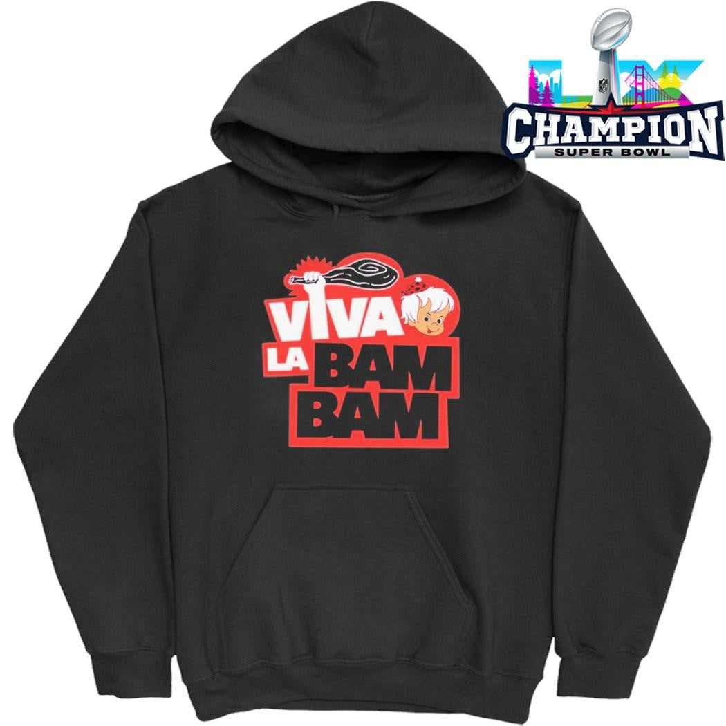 Viva La Bambam Bamm-bamm Rubble Flintstones Cartoon Shirt