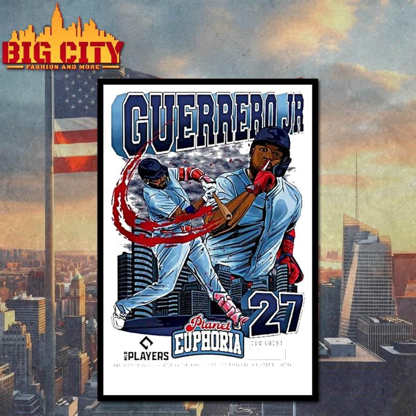 Vlad Guerrero Jr V2 Toronto Blue Jays Mlb Planet Euphoria Art 2026 Shirt