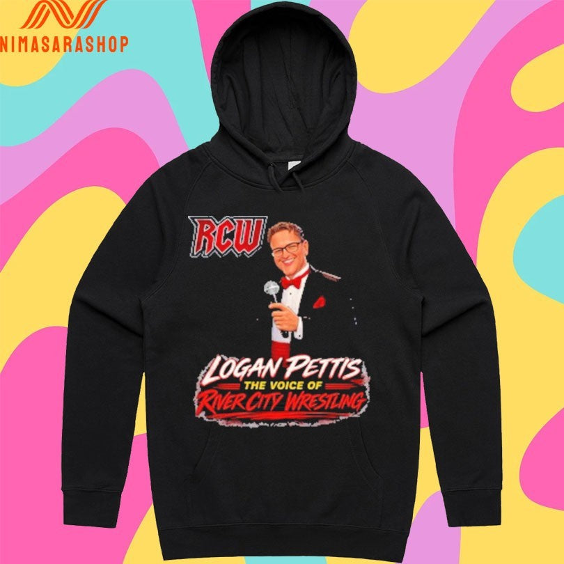 Voice Of RCW Logan Pettis The Voice Of River City Wrestling Shirts