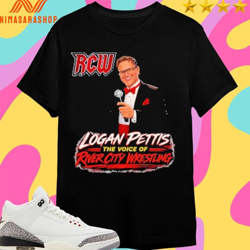 Voice Of RCW Logan Pettis The Voice Of River City Wrestling Shirts