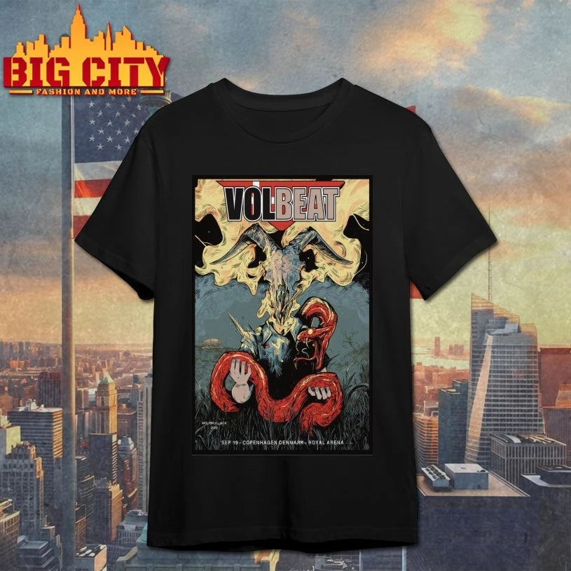 Volbeat Royal Arena In Copenhagen Denmark September 19 2025 Poster shirt