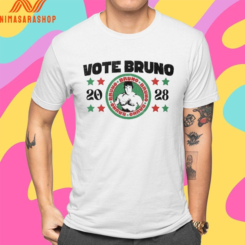 Vote Bruno 2028 Logo Bruno Shirts