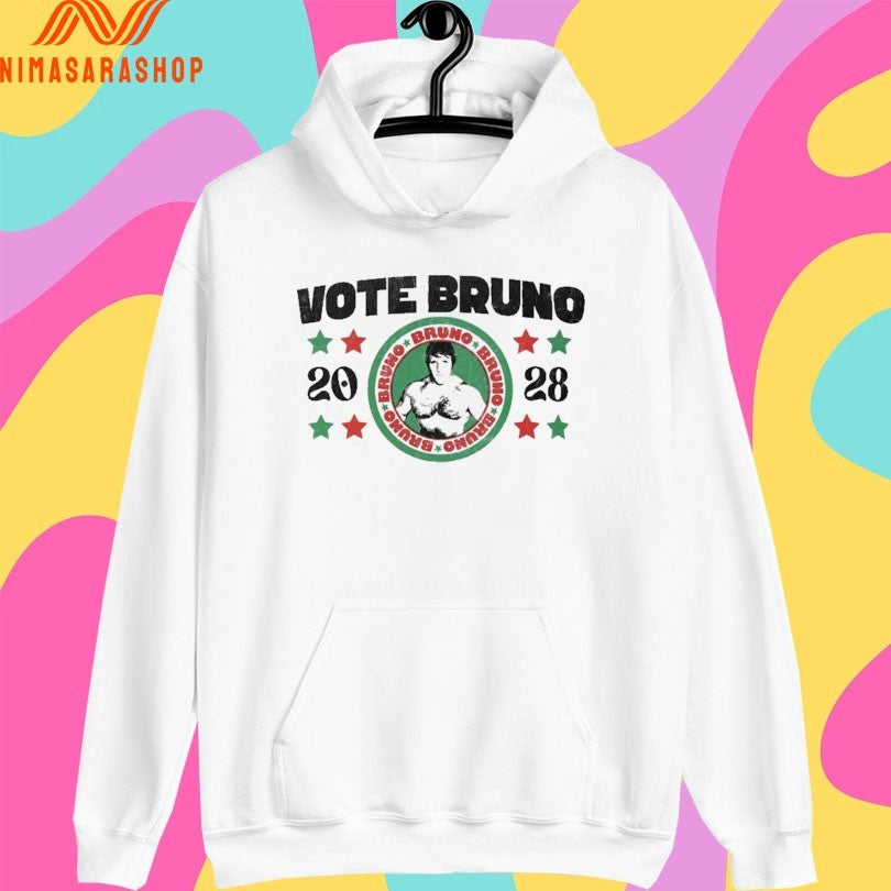 Vote Bruno 2028 Logo Bruno Shirts