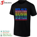 Vote as if your life depends on it shirt