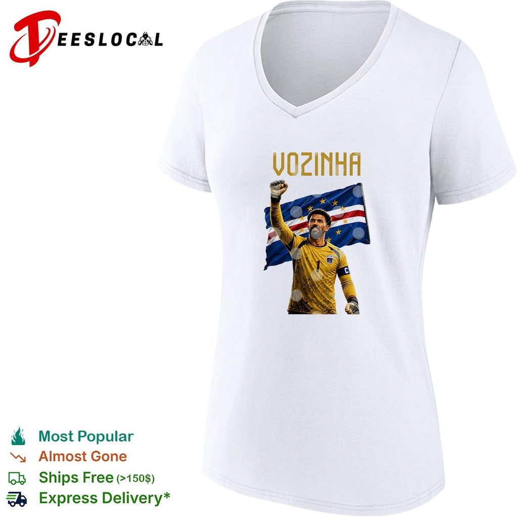 Vozinha Cape Verde National Football Team No 1 shirt