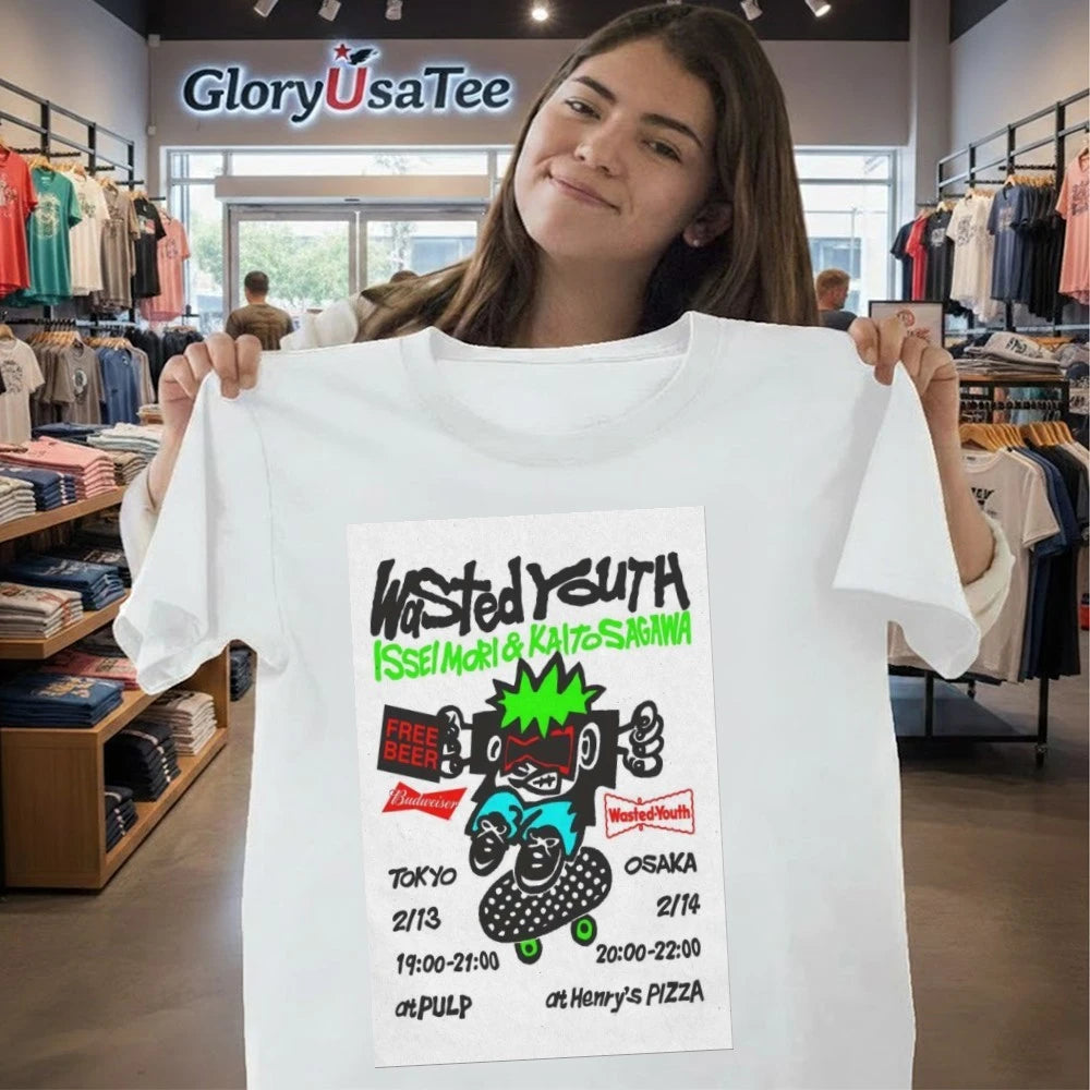 WASTED YOUTH issei mori &amp; Kaito Sagawa Poster Tour Feb 13 – 14 2026 Poster Shirt
