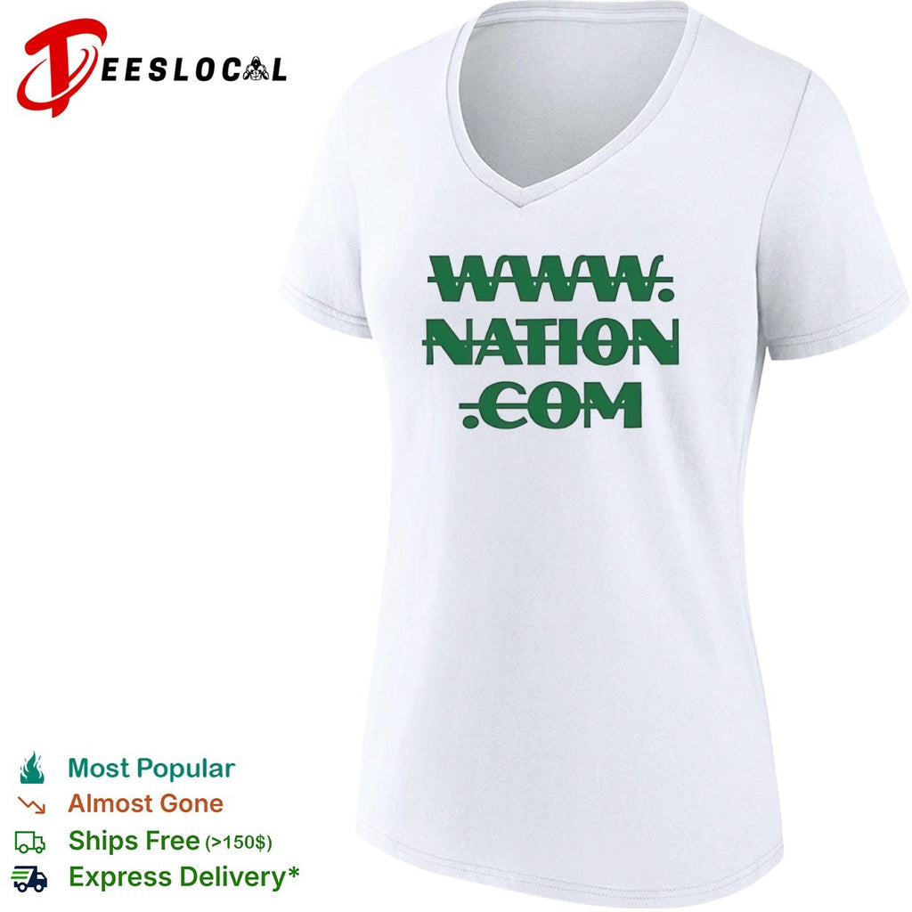 WWW Nation com internet shirt