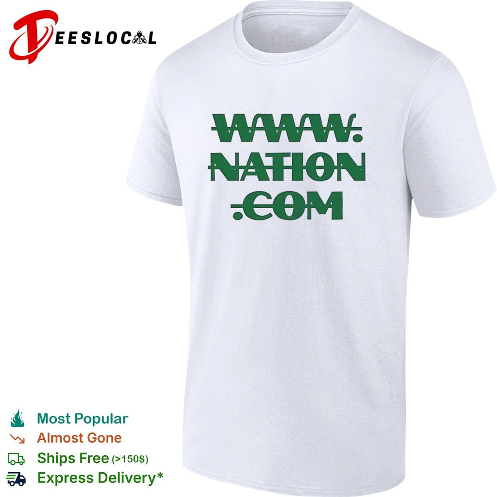 WWW Nation com internet shirt