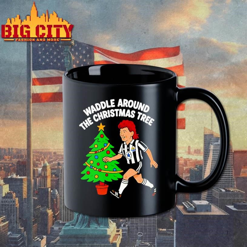 Waddle Around The Christmas Tree Newcastle Shirt