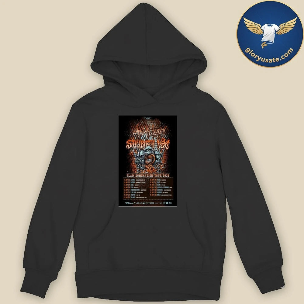 Waking The Cadaver Slam Domination Tour 2026 Poster Shirt
