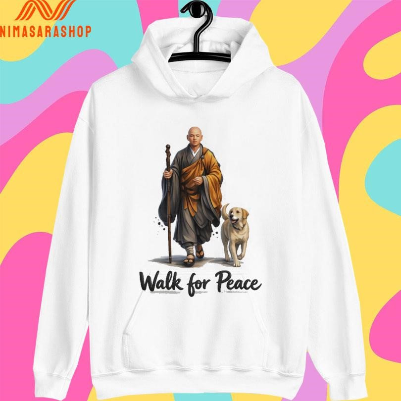 Walk For Peace Monks Shirts