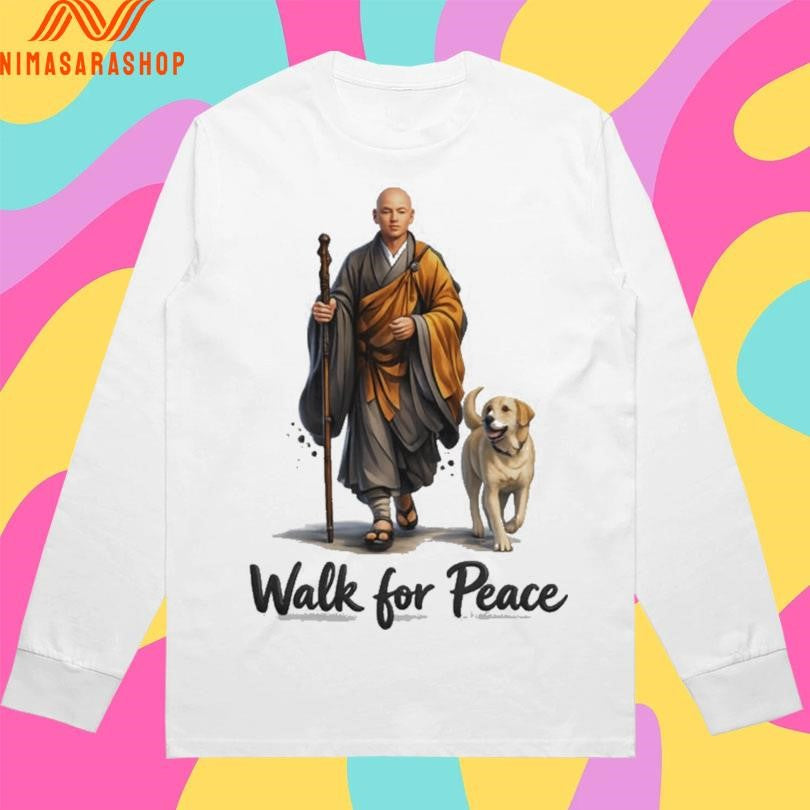 Walk For Peace Monks Shirts