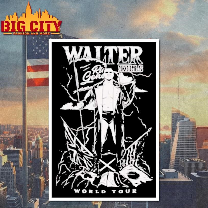 Walter Ring General Kills World Tour Graphic Shirt
