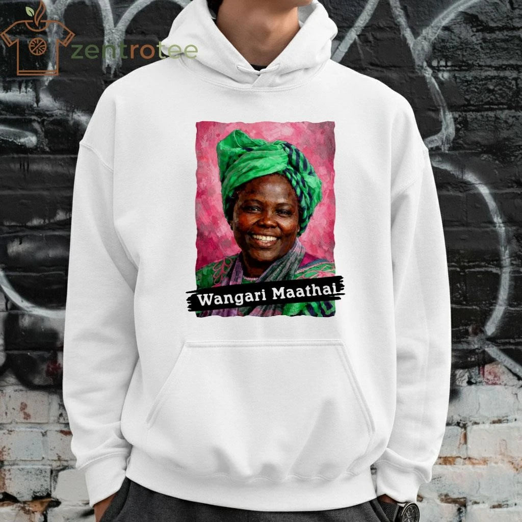 Wangari Maathai paint tee