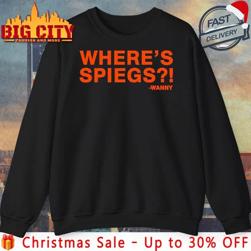 Wanny where’s spiegs shirt