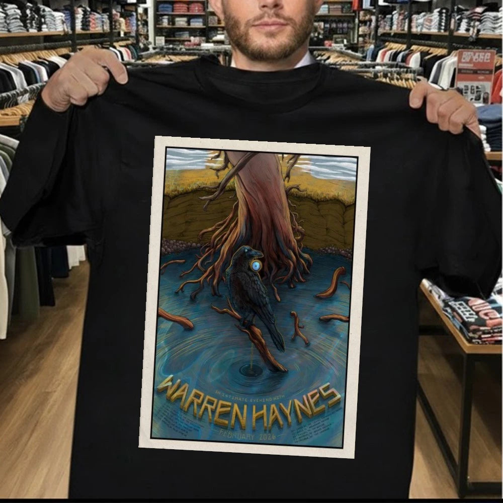 Warren Haynes February 2026 Tour Poster Shirt
