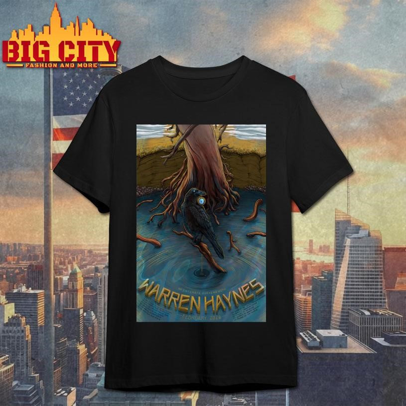 Warren Haynes Tour Feb 2026 Poster Shirt