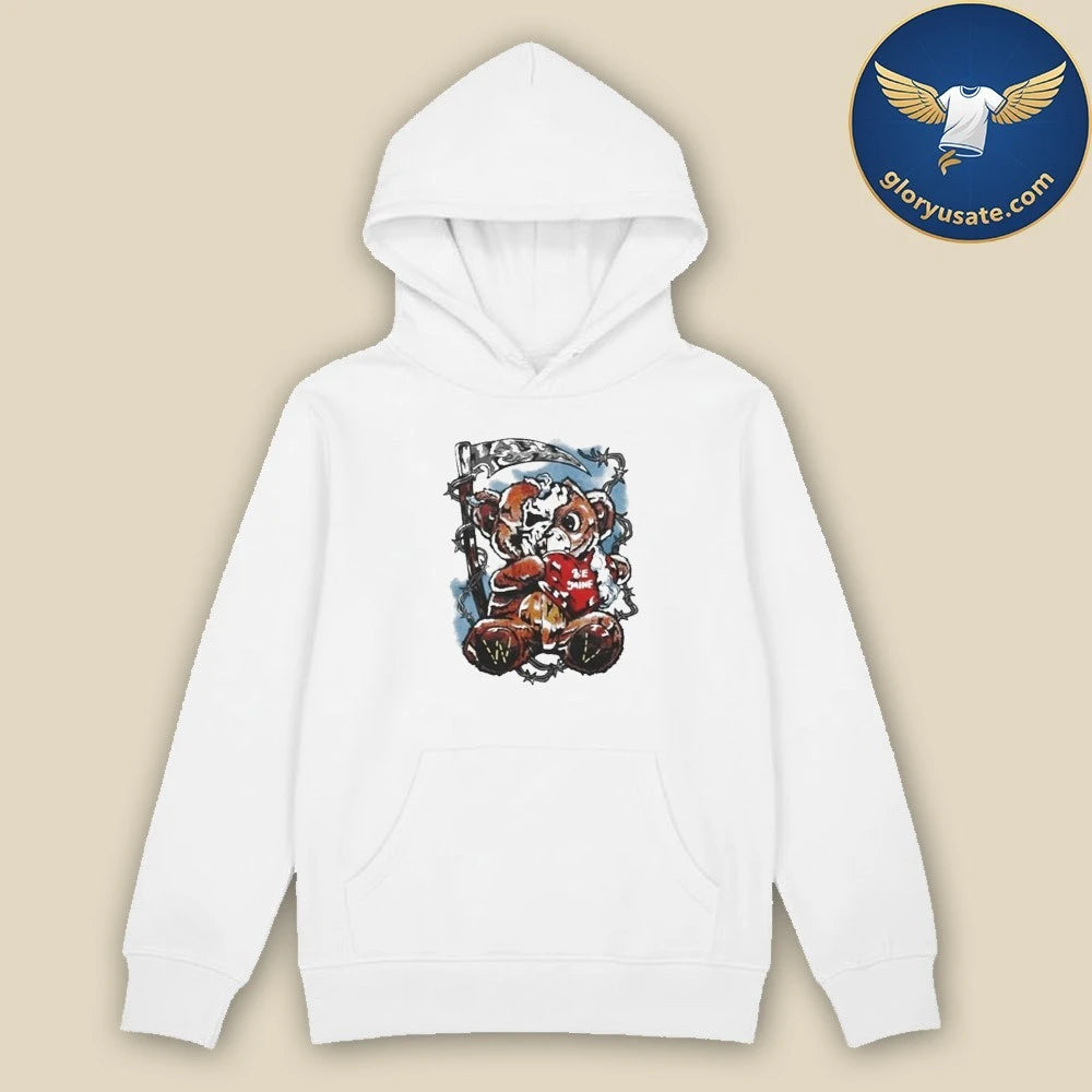Warren Lotas Be Mine Teddy Grim Reaper Shirt