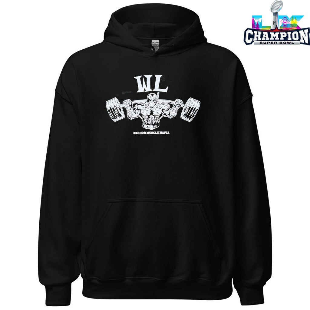 Warren Lotas Mirror Muscle Mafia Squat T-shirts