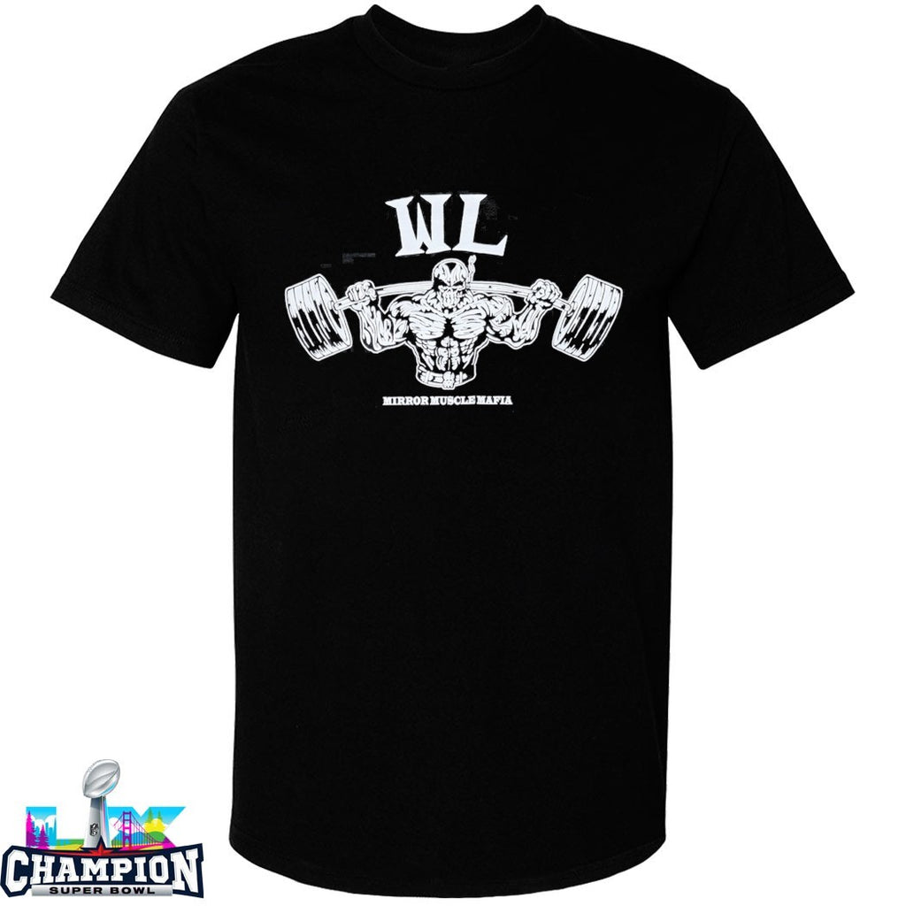 Warren Lotas Mirror Muscle Mafia Squat T-shirts