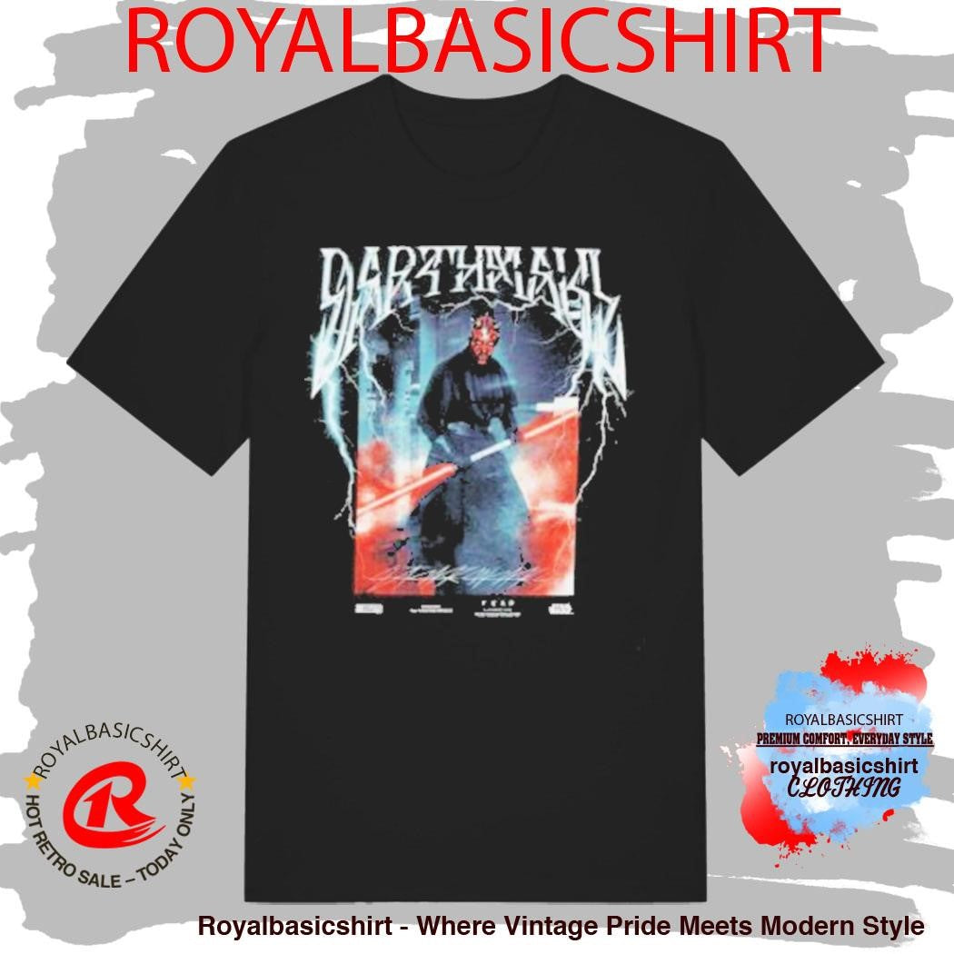 Wars Maul Metal Vintage Shirt